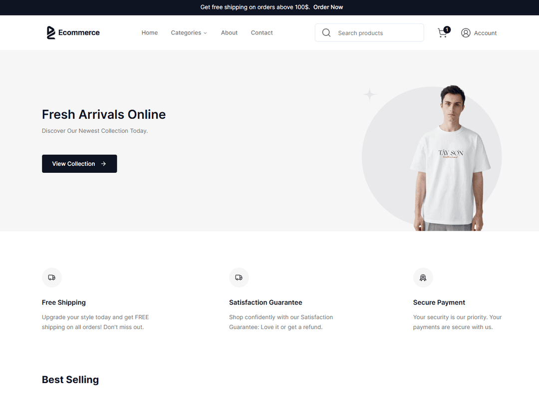 E-Commerce Web App